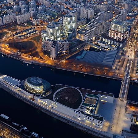 Hotel Vue Sur Seine Musicale Boulogne-Billancourt Esterno foto